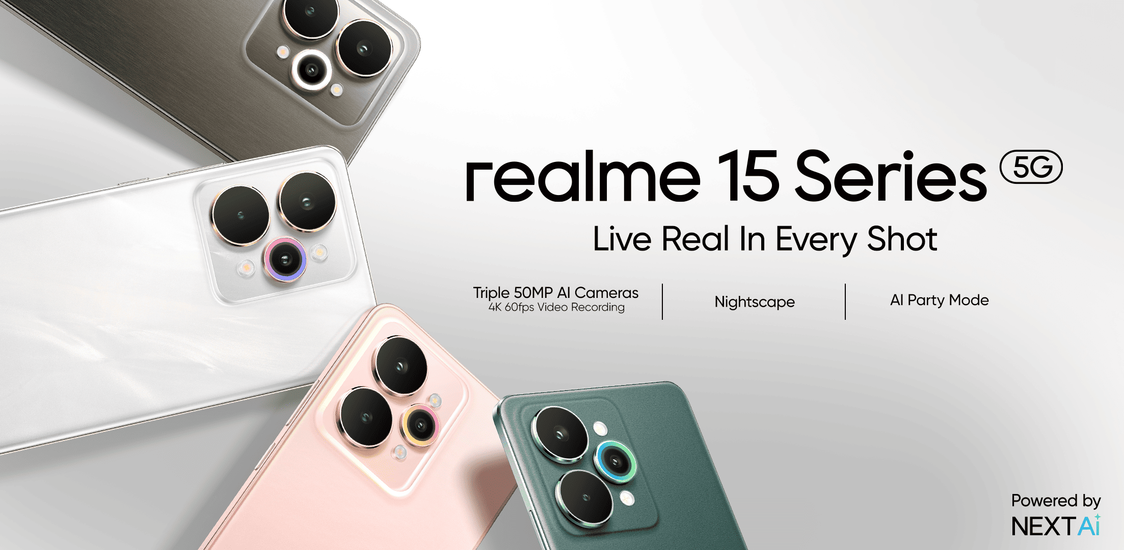 realme 15 Series 5G Brings Every Story to Life with Pro-Level Cameras